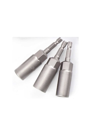 3 Lü 8 Mm 10 Mm 13 Mm Bits Derin Lokma Chrome Vanadıum