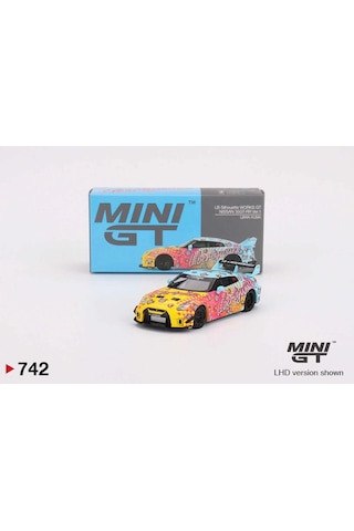 Mini Gt 1/64 Lb-silhouette Works Gt Nıssan 35gt-rr Ver.1 Lbwk Kuma Mgt00742 Çok Renkli