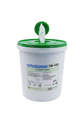 Omniwash Sd-102 Limon Kolonyalı Hijyenik Mendil 350 Adet