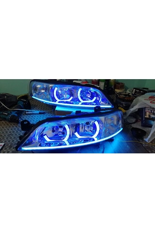 L Tipi Kumandalı 16 Renk Angel Halka 2li Set 100 MM