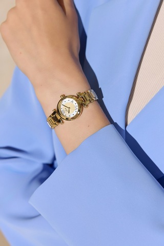 Bej/gold Acc1350 Oyster Kol Saati 25mm Bej/gold Altın