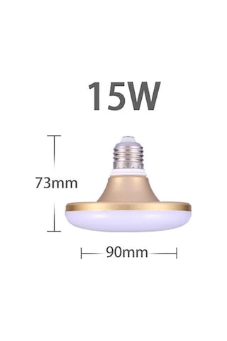 Led Ampul E27 Led Lamba 220 V Ufo Elektrik Ampulü 15/20/30/40/50 W Süper Parlak Garaj Işığı Ev Aydınlatma İçin Masa Lambaları Mutfak 15w