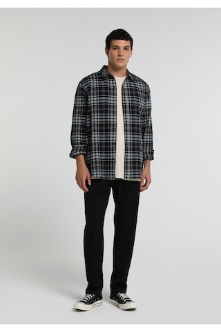 Colin's Colins Regular Fit Orta Bel Düz Paça Erkek Siyah Pantolon Cl1082280 Q1.v2 Blk