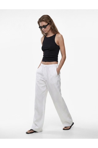 Koton Kaşkorse Kolsuz Pamuklu Slim Fit Askılı Kare Yaka Üst Siyah 6sak10388ek