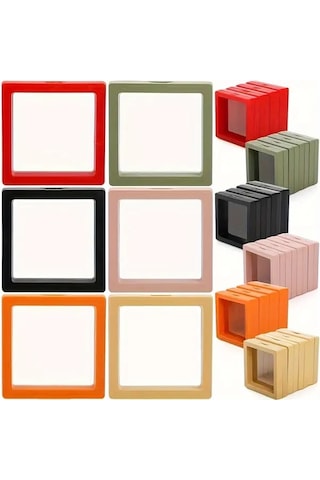 Willowhaven 30 Parça Yeşil Tabanlı 3b Şamandıralı Takı Vitrini, Koleksiyon Ve Mücevher Sergileme Kutusu