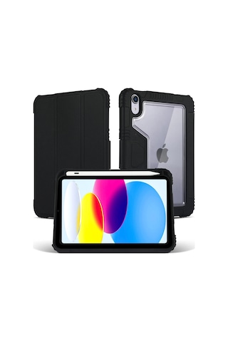 Esr Apple Uyumlu iPad 2025 A16 Çip 11 İnç Yatay Standlı Güçlü Mıknatıslı Uyku Modlu Armor Kılıf Design By Reptic Kapaklı Kılıf