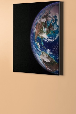Webstyle Sayılarla Boyama Seti Kasnaklı Dünya'ya Bakış 50 X 65 Cm