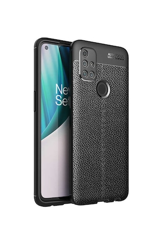 Rba Aksesuar One Plus Nord N10 5g Kılıf Rba Niss Silikon Kapak - Siyah Siyah