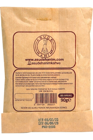 Asude Hanım Türk Kahvesi 4 x 90 G