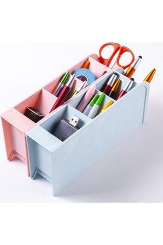 Masa Kalemliği, Masa Düzenleyici, Kırtasiye Düzenleyici Seti, Kalem Kutuları, Sınıf Ve Ofis Depolama Aksesuarları Th