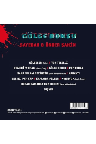 Sayedar & Önder Şahin - Gölge Boksu Cd