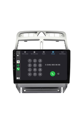 Peugeot 307 Android Multimedya Sistemi 2001-2008 Crv-4424xr