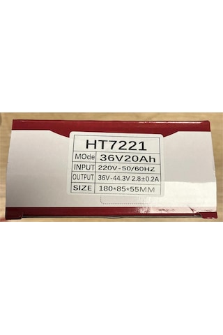 6v 20a Elektrikli Bisiklet Şarj Cihazı Hızlı Şarj Adaptörü Led Göstergeli