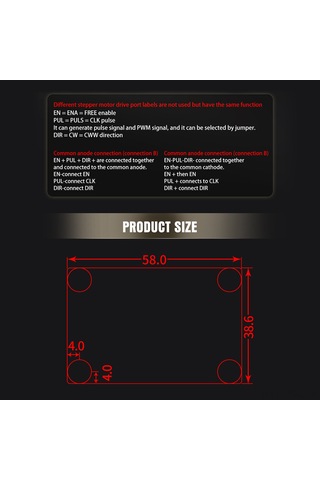 Padalink Mks Osc V1.0 Step Motor Hız Kontrol Modülü - Pwm Sinyal Üretici 8-24v