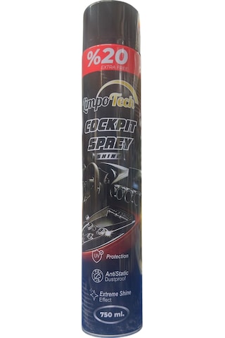 Cockpit Sprey Shine 750 Ml İç Plastik & Vinil Parlatıcı Ve Koruyucu