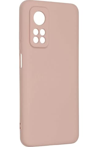 Newface Xiaomi Mi 10t Kılıf Nano İçi Kadife Silikon - Pudra