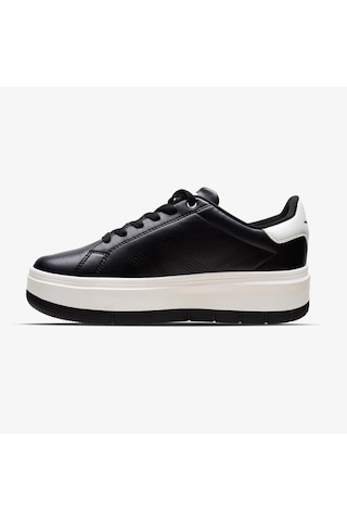 Lescon Loyal 36-40 Siyah Beyaz Casual Anatomik Günlük Spor Ayakkabısı Siyah