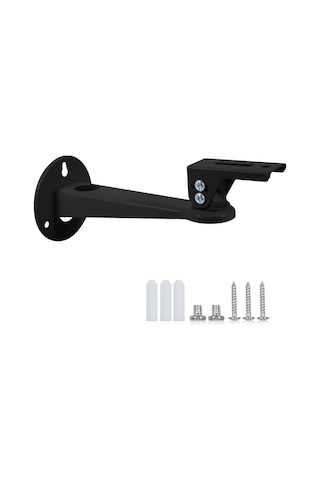 Ximistore9 Projektör Duvar Tutucu - 360 Dönebilen, 60 Yükseklik Ayarı, 20cm Maks Uzunluk, 1.5kg Yüke Dayanır, Siyah En Az 10 Adet