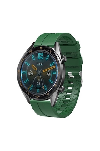 Huawei Watch Gt 3 46mm Krd-23 Silikon Kordon - Saks Mavi