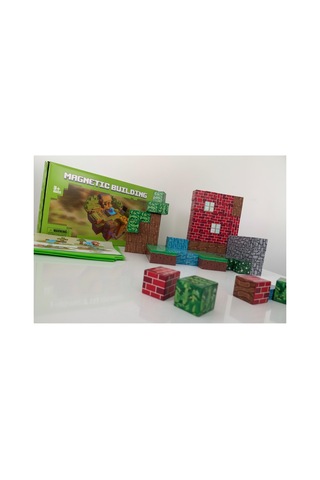 Module World 100 Parça Minecraft Tarzı Zeka Geliştici Eğitici Oyuncak