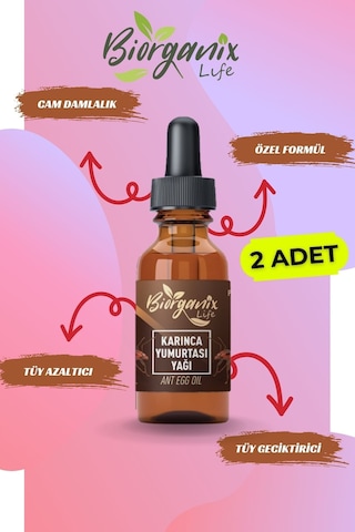 Karınca Yumurtası Yağı Tüy Azaltıcı 2 Adet