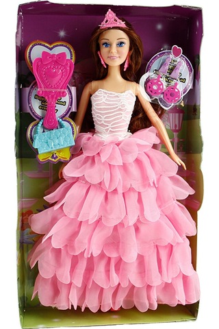 Vardem 29 Cm Aksesuarlı Prenses Bebek Asortili VAR-WG-66796