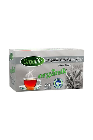 Orgalife Organik Earl Grey Çay Süzen Poşet 20 x 2 G