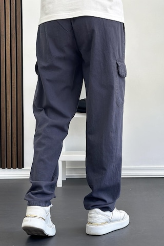 Edwoxmen Erkek Baggy Kalıp Kargo Cepli Pantolon Füme Edw131-fume Füme