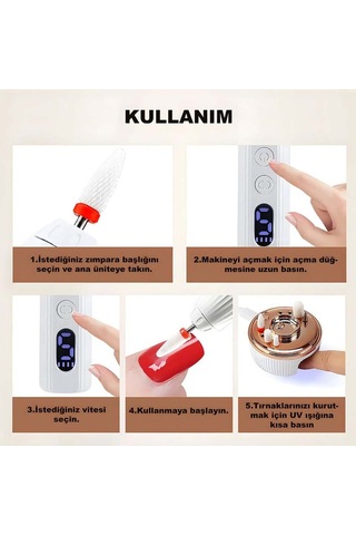 Tırnak Törpüleme Seti,manikür Pedikür,şık Manikür Pedikür Seti