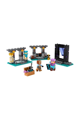 LEGO® Minecraft Cephanelik 21252 7 Yaş ve Üzeri Oyun Severler için Yaratıcı Oyuncak Yapım Seti - 203 Parça