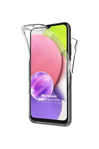 Samsung Galaxy A24 Kılıf 6 Tarafı Tam Full Koruma 360 Clear Soft Şeffaf Galaxy A24 İle Uyumlu Kılıf - Şeffaf Genel