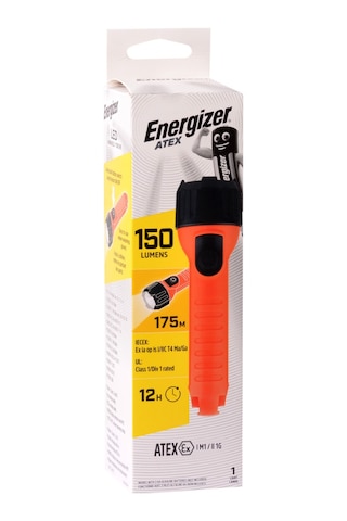 Energizer Atex 2Aa Led Exproof El Feneri Siyah