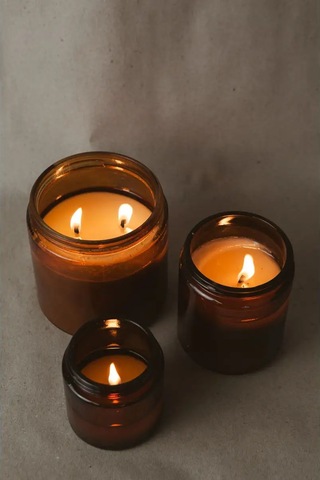 Banka Home 120 Ml 'deri Ve Safran' Aromatik Mum 103548097 Siyah