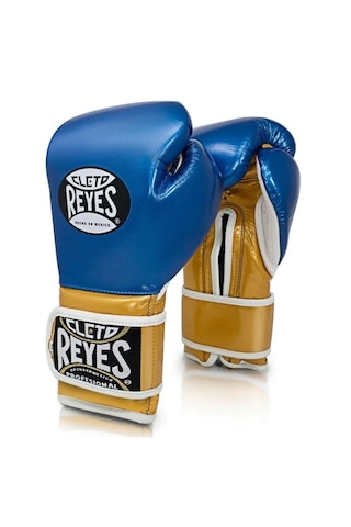 Cleto Reyes Boks Eldiveni Mavi Gold