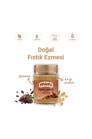Fıstık Ezmesi Vegan 3'lü