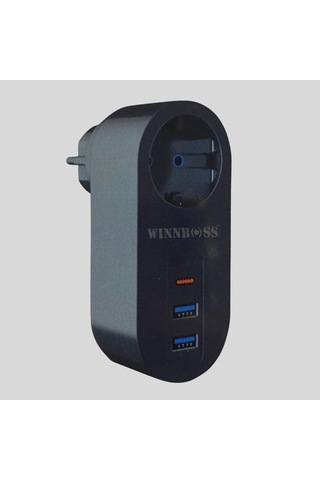 2 Usb,1 Type-c Girişli 1& Apos Li Çocuk Korumalı,ısıya Karşı Dayanıklı 2500watt Termal Akım Korum Diğer