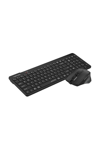A4 Tech Fg2400 Aır2 Siyah, Fstyler, 2.4ghz Mini Kablosuz, Türkçe Q, Sessiz Klavye Mouse Set