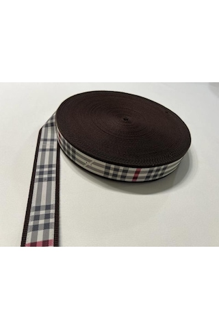 4 CM KARO DESEN DAR DOKUMA KOLON(50METRE)