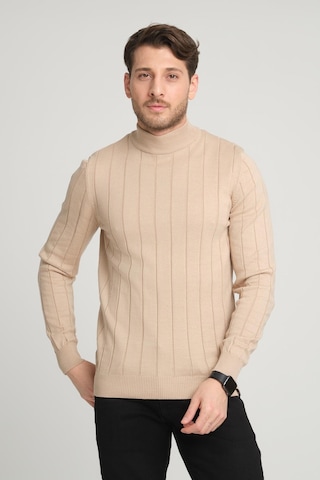 Alexander Gardi Alexandergardı Yarım Balıkçı Regular Fit Triko Kazak E23-6706 001