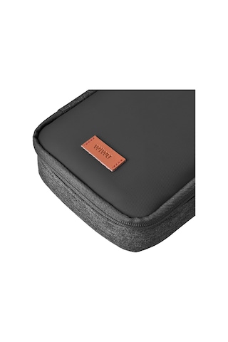 Wiwu Minimalist Çok Fonksiyonlu Su Geçirmez Taşınabilir Polyester Kumaş Seyehat Çantası Siyah