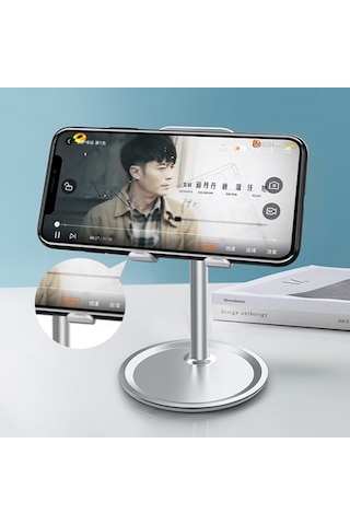Ally K7 Masaüstü Stand Cep Telefonu ve Tablet Tutucu
