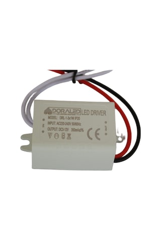 1-3X1W 350Ma 3-12V Power Led Driver IP20 Power Led Sürücü
