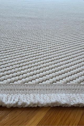 Leiva Home Lara 02 Krem Sisal İskandinav Modern Kaymaz Taban Yumuşak Özel Ölçü Salon Koridor Halısı 0140-krem/gri/bej