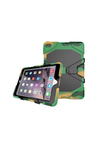 Bezos Apple iPad Uyumlu 5 Air 9.7 Kılıf Griffin Tablet Kapak - Kamuflaj Hb006