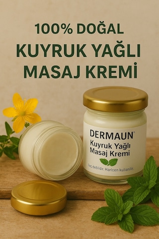 Dermaun Kuyruk Yağlı Masaj Kremi 105 ML