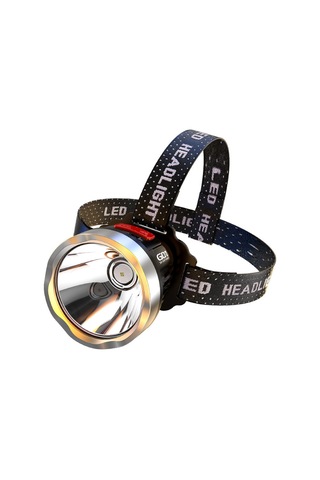 Jian Fan Led Dışmekan Gece Balıkçılılık Lam Basıfar Gümüş Siyah - Gümüş