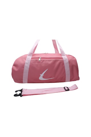 Somon Renkli Spor Çantası Seyahat Çantası Ve Fitness Çantası Somon