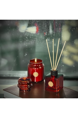 Selka Home Earl Cam Kapaklı Candle Mum 150 G