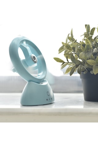 Soulader Taşınabilir Mini Usb Şarjlı Masaüstü Sprey Fanı - Sessiz Çalışma, Hafif Ve Pratik, Ofis Ve Yurt İçin Ideal, Serinletici Hava Akımı