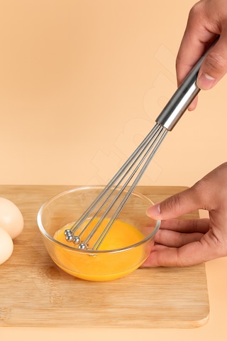 Bilyalı Yeni Nesil Çırpıcı - Paslanmaz Çelik - Ekstra Dayanıklı